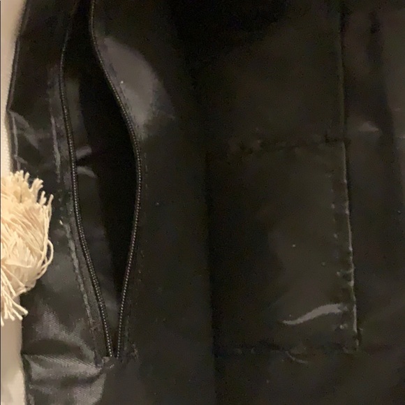 NWT Pink Flamingo Big Canvas Tote Bag with Rope Handle - Picture 3 of 4